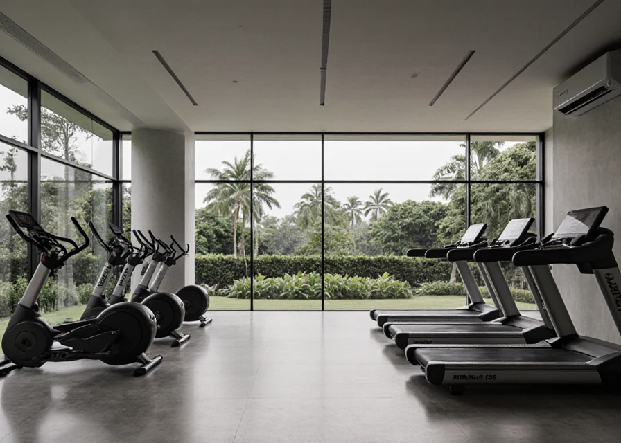 The Green World - Modern Gymnasium